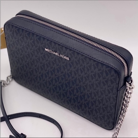 New Michael Kors EW Crossbody Black Bag - Picture 3 of 7